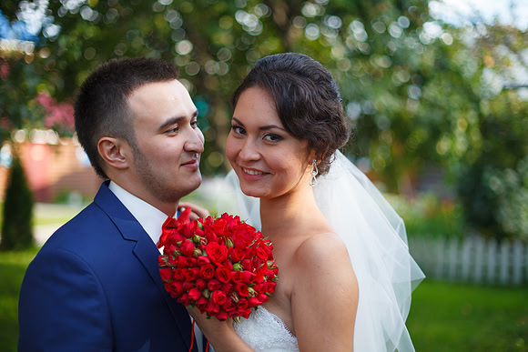 Bride and groom