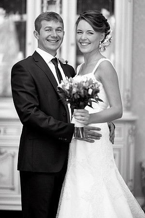 classic traditional wedding photo